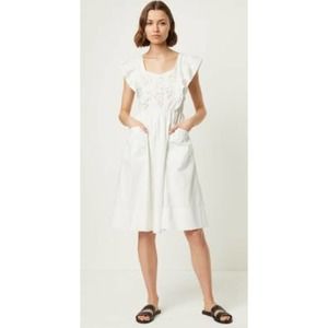 NWT French Connection Vintage Amanda Fit & Flare Sleeveless Dress Size 0